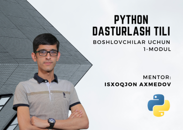 Python dasturlash tili (1-modul)
